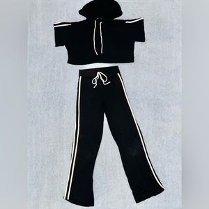 Black/White Two Piece